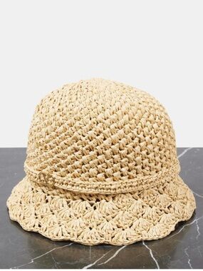 Valentino Garavani Crochet Bucket Hat NEW WITH TAGS NWT